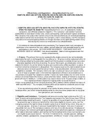 Contest Rules
