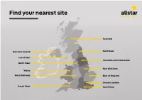 Find Your Nearest Site