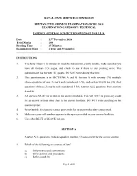 Technical Paper II –