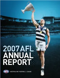 2007 AFL Annual Report