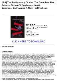 [6D45be1] [Pdf] the Rediscovery of Man: the Complete Short Science
