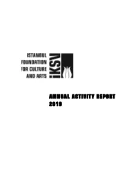 Annual Activity Report 2019