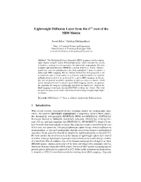 Lightweight Diffusion Layer from the Kth Root of the MDS Matrix