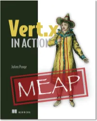 Vert.X in Action MEAP