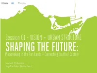 VISION + URBAN STRUCTURE SHAPING the FUTURE: Placemaking in the Port Lands + Connecting South of Eastern