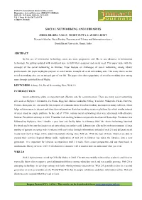 22.Format Hum-SOCIAL NETWORKING and LIBRARIES