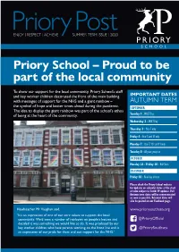 Proud to Be Part of the Local Community