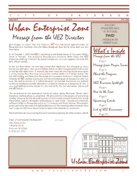 UEZ Newsletter