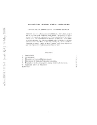Arxiv:0905.3117V1 [Math.QA] 19 May 2009 References .Tecne Fagae Uinctgr 10 14 Fo in Quadratic from Zeroes Arising Appendix: Categories Modular of 6