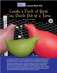 Create a Flock of Birds One Pinch Pot at a Time by Jennifer Hoolihan