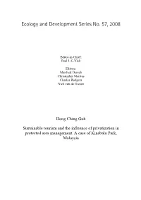 Ecology and Development Series No. 57, 2008