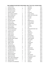 ELECTION COMMISSION LIST AS of 21.01.09.Xlsx