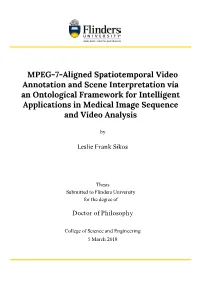 MPEG-7-Aligned Spatiotemporal Video Annotation and Scene