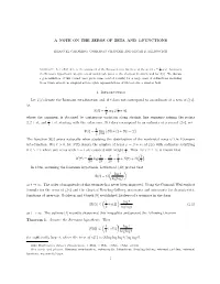 A Note on the Zeros of Zeta and L-Functions 1