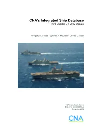 CNA's Integrated Ship Database