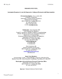 IRL Grey- B 12/28/2016 1 Protocol Version 6