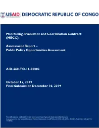 Monitoring, Evaluation and Coordination Contract (MECC)