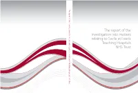 The Report of the Investigation Into Matters Relating to Savile at Leeds Teaching Hospitals NHS Trust
