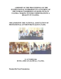 In Uganda: Making Wcd Recommendations a Reality in Uganda