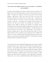 'New Modelised and Cromwellysed': the Commonwealth and The