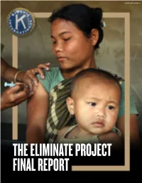 The Eliminate Project Final Report from Our Leaders