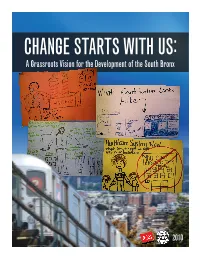 A Grassroots Vision for the Development of the South Bronx