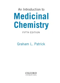 An Introduction to Medicinal