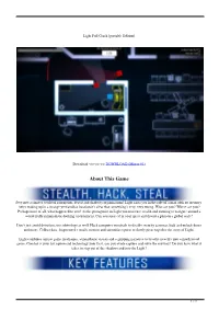 Light Full Crack Portable Edition