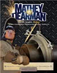 Pipe Cutting & Beveling Equipment | Pipe Alignment & Reforming Clamps
