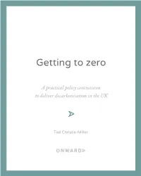 Getting to Zero