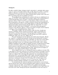 Melting Pot Describes a Model of Ethnic Relations in Which a Nation