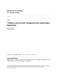 Navigating the Erie Canal Through a Digital Exhibit