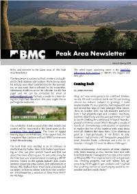 Beak Area Newsletter
