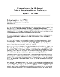 Introduction to DVD Carol Cini, U.S