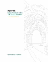 The Repah Report Without Appendices