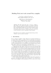 Building Petri Nets Tools Around Neco Compiler