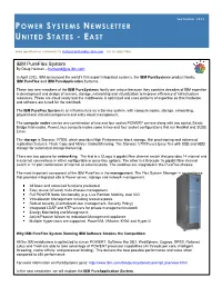 Power Systems Newsletter