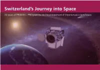 Switzerland's Journey Into Space