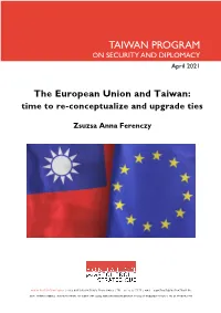 Taiwan Program on Security and Diplomacy