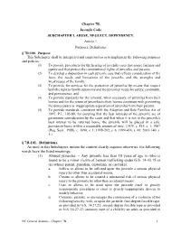 § 7B-101. Definitions. As Used in This Subchapter, Unless the Context Clearly Requires Otherwise, the Following Words Have the Listed Meanings: (1) Abused Juveniles