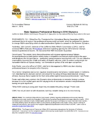 CSAC Response to AIBA Decision