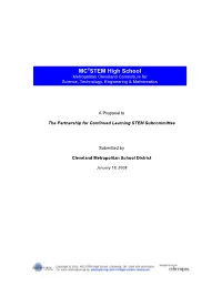 STEM School RFP Response