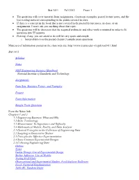 Stat 3411 Fall 2012 Exam 1