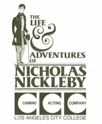 The Life and Adventures of Nicholas Nickleby