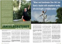Jan Silberstorff Interview