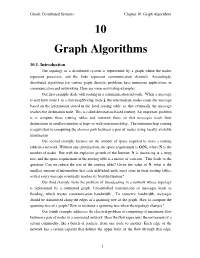 10 Graph Algorithms