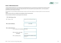 Form 3 - Public Disclosure Form