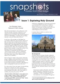 Issue 1: Exploring Holy Ground