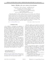 Students' Difficulties with Vector Calculus in Electrodynamics