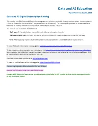 Data and AI Learning